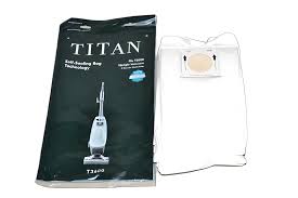 6 Titan Vacuum Part 3600-H HEPA Filtration / Paper Bags T3600, 6PK