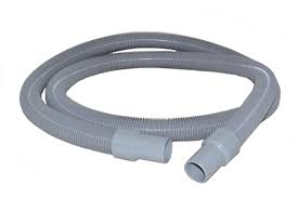 1 Fit All, Commercial Vacuum Hose 14-1204-22 / 1 1 / 2 X 10' Crushproof W / Cuffs, Gray