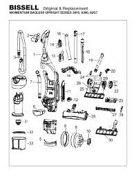 1 Bissell Vacuum Part 6032377 / Users Guide 220-240V 3910