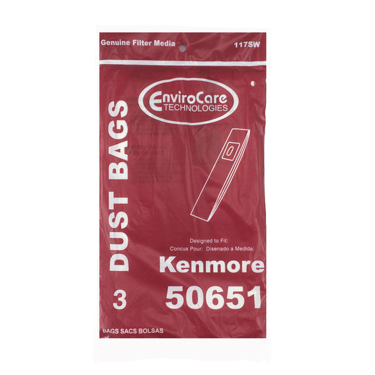 1 Kenmore Vacuum Cleaner Bag 117SW Upright / Paper 5065, Replacementkenmore L