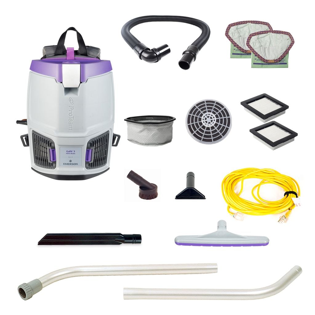 1 Proteam GOFIT W / 107098 XOVER W / 2-PC WAND KIT 3.3QT Vacuum Part 107714