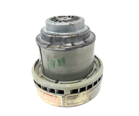 1 Ametek Vacuum Part 115962 / Motor-115-962-7.Diam-2fan Bp Periphiral Exhaust