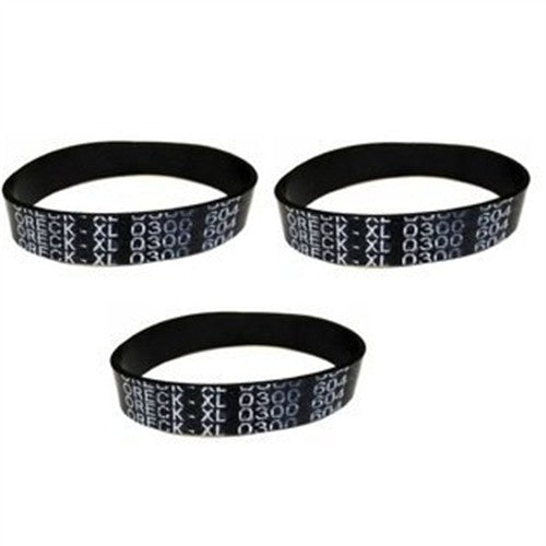3 Oreck Vacuum Belts 030-0604 Upright / 3PK, All Models