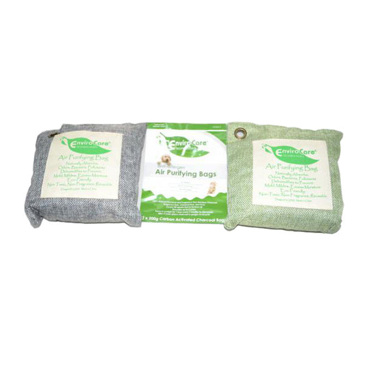 2 Fit All, Residential Vacuum Cleaner Bags AP200-2 / Air Purifying, 2PK, Carbon Charcoalactivated, Absorbs Odors, Mold, Mildew, Bacteria by EnviroCare