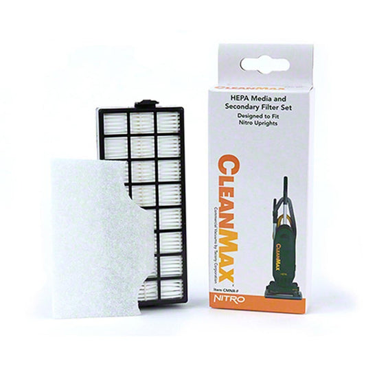 1 Carpet Pro Vacuum Filter CMNR-F / Clean Max Nitrohepa Exh, 1 Secondary