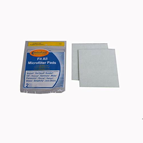 2 Fit All, Residential Vacuum Filters 903 / Media, 3ply, 2pk, Fitall 7' X 8' by EnviroCare