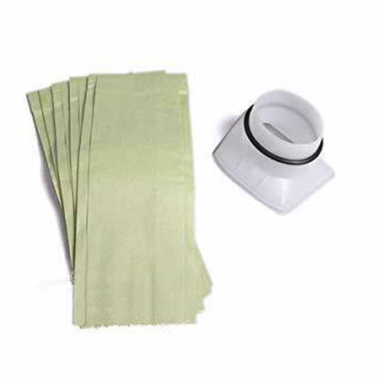 1 Hoover Vacuum Cleaner Bag 4010050N / Paper Adaptor Kit Adaptor, 5 Type N Paper