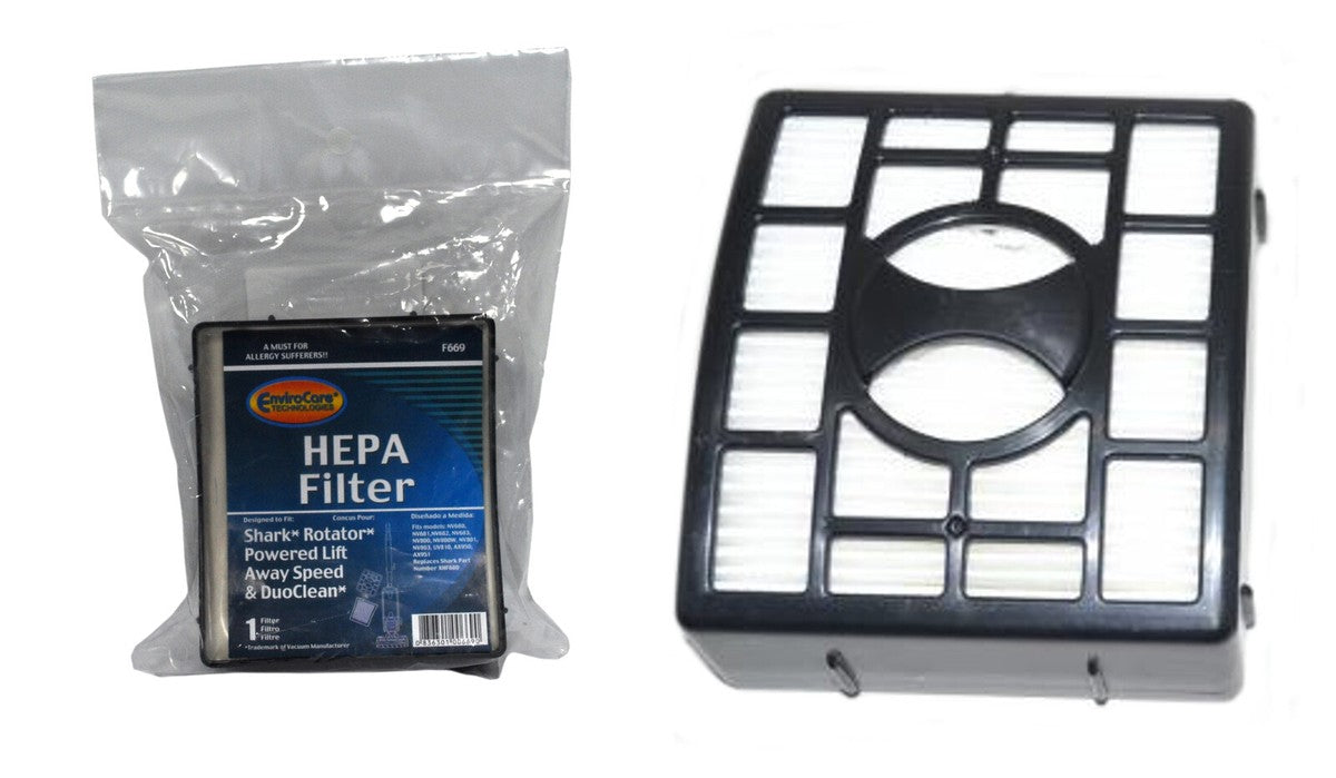 1 Shark Vacuum Filter F669 HEPA Filtration / NV680, NV681, NV682 Lift Awayxhf 680, Fits NV800, 801, 810, AX950, AX951
