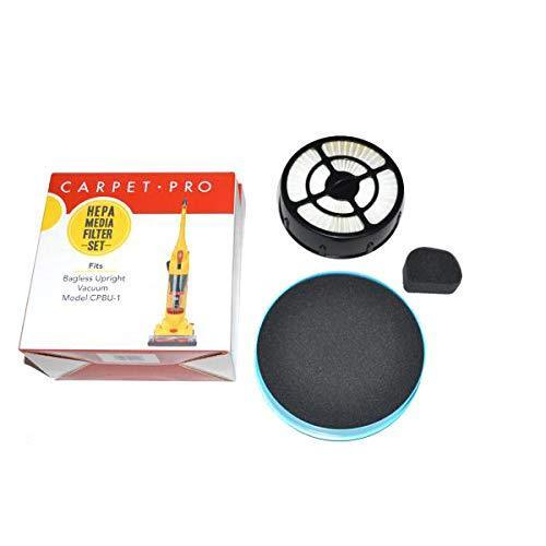 1 Carpet Pro Vacuum Part CPBU-1 Commercial HEPA Filtration / Pro CPBU-1 Bagless, 12amp, 09-01-2018 No Longer Available