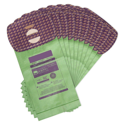 1 Proteam Vacuum Part 106973 / Paper Bags / Shv 100 Half Vac 10 Per