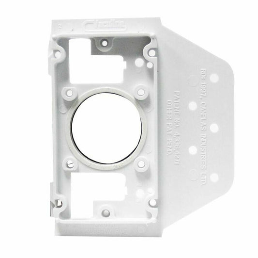 1 Canplas - Hayden Vacuum Part 765568W / Mounting Plate Vaculine Central Vac, Central Vac