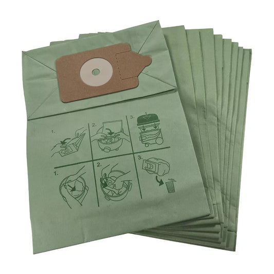 10 Numatic Vacuum Part ECCNVM / Paper Bags, Henry, James, Hetty, 10PK, Canisteraftermarket, Alt Item Oem