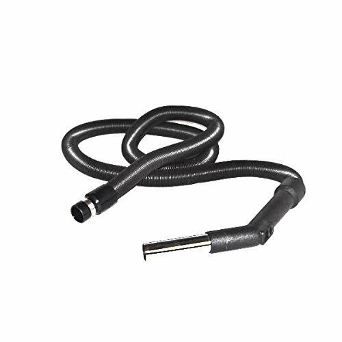 1 Fit All, Central Vac Vacuum Hose 06-1111-91 / Assembly, 6' To 30' Stretch, Black, W / Swivelgrip, Cuff W / Band, Slinky