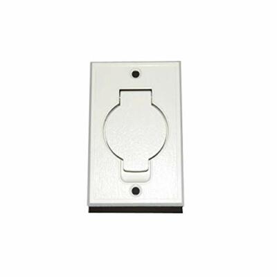 1 Beam Vacuum Part 15612 / Inlet, Flush Mount, Bisque Central Vac, Central Vac No Longer Available