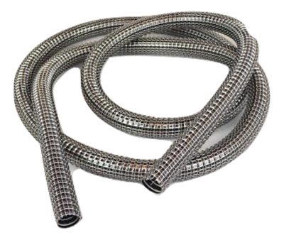 1 Fit All, Residential Vacuum Hose 35401250578 / Vacuflex, 1 1 / 4 X 12ft, Black
