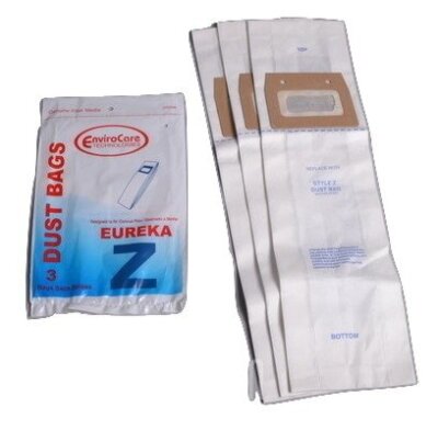 3 Eureka, Sanitaire Vacuum Part 310SW Upright / Paper Bags Z, 3PK, Replacement by EnviroCare