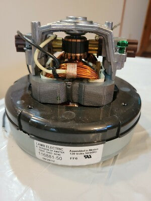 1 Ametek Vacuum Part 116881-70 / Motor, Lamb 5.7, 120 Volt, 1 Stage, Thru Flo, B / S