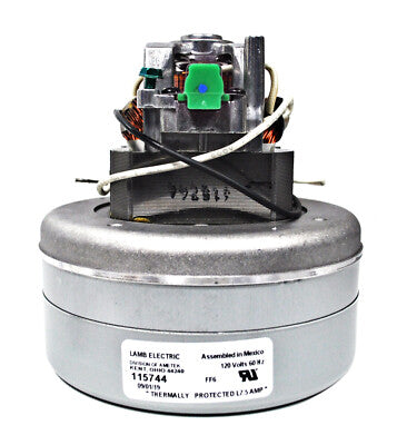 1 Ametek Vacuum Part 115744 / Motor Lamb 5.7, 2 Stage Flow Thru