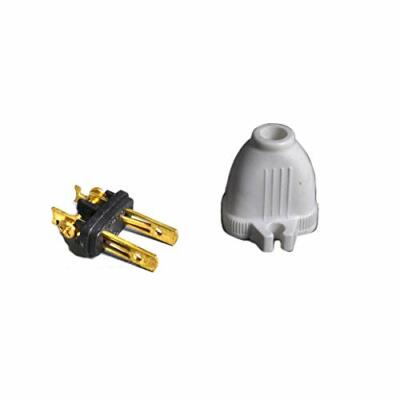 1 Fit All, Residential Vacuum Part 32-5600-95 / Male Grip Plug / White