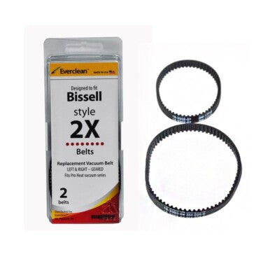 1 Bissell Vacuum Belt 18-3304-07 / Pro Heat 2X, Left, Right, Everclean