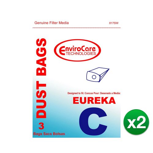 EnviroCare Replacement Vacuum Bag for 52318AA / 817SW / 54921 (2 Pack)