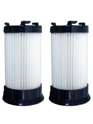 EnviroCare Replacement HEPA Vacuum Cleaner Filters Designed to Fit Eureka DCF-4/DCF-18 Series Uprights 2 Filters