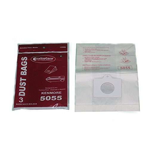 Replacement Part for Kenmore PAPER BAG, 5055 CANISTER ENV 3PK # compare to part C16KDPT20000, 2050557004