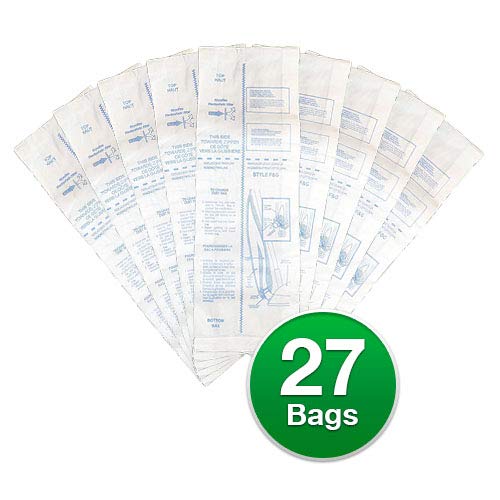 EnviroCare Replacement Vacuum Bags for Eureka F&G Sanitaire, Kenmore 5062, White Westinghouse, Koblenz, Singer SUB-1, Commercial, Imperial, ESP, 52320A-12, 57695A-12, 200, 600, 1400 (3 Pack)