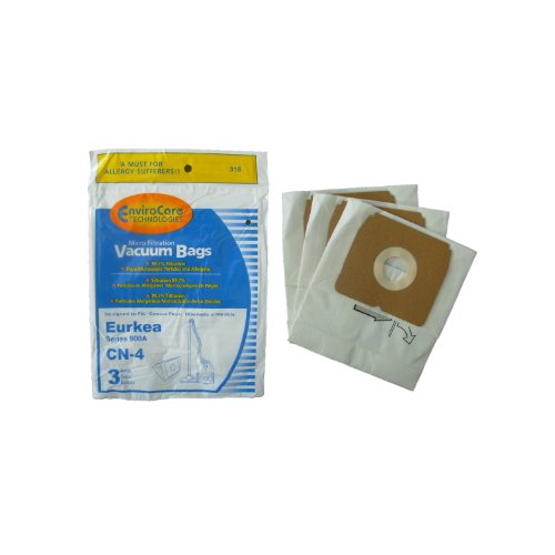 9 Eureka 900A PowerForce Micro Filtration CN 4 Vacuum Bag 68937-6 67740, Canister Vacuum Cleaners, 68937, 68937-6, CN-4, Eureka b003l20ft0, 67740, PowerForce 900A series