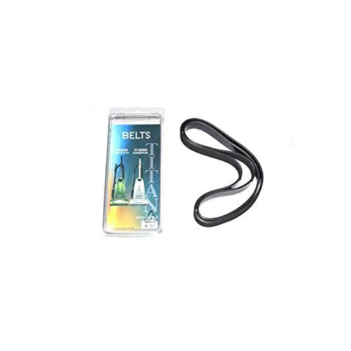 Replacement Part for Titan T4000,TC6000 Upright Flat Vacuum Cleaner Belts 2Pk # T4-B2