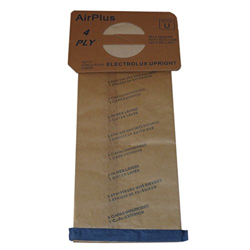 Electrolux Style U AirPlus 4 Ply Vacuum Bags: 15 Bags