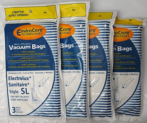 Household Supplies Vacuum Cleaner Bags 24 Allergy Bags for Eureka & Sanitaire Vacuum Style SL