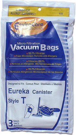 15 Eureka Style T Canister Vacuum Cleaner Bags For 61555A 972 970