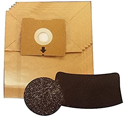 Bissell 5Pk Paper Bags With 1 Pre-Motor Filter and 1 Post-Motor Filter For Models 4122