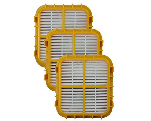 3 Eureka HF-10 Pleated HEPA Vacuum Filters Upright Boss Capture Pet Lover 63358