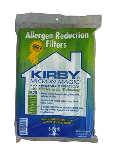 Kirby Bag Allergen Universal 6 Pack G3 Through Sentria II w/Universal Collar Design