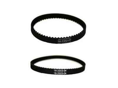 Bissell 2036804 Right 2036688 Left Side Pro Heat 2X Geared Vacuum Cleaner Belts [4 Sets]