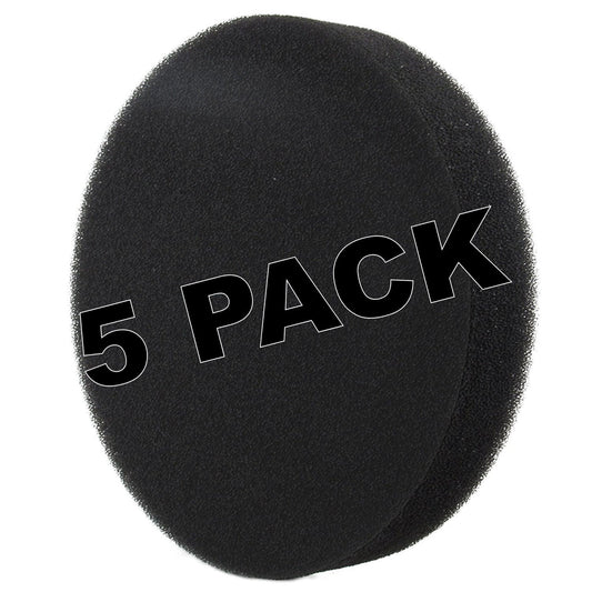 5 Pk, Bissell PreMotor Filter for Powerforce Helix Upright Vacuums, 1608225
