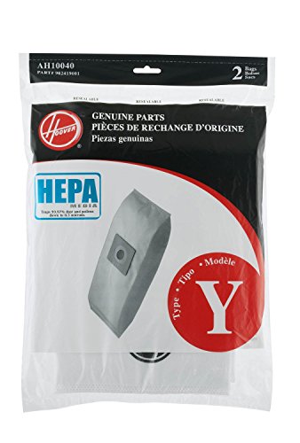 Hoover Type Y HEPA Bag (2-Pack), AH10040B003RRX55K