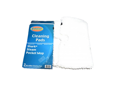 EnviroCare Replacement Cleaning Pads Designed to fit Shark Steam Pocket Mops 2 Count