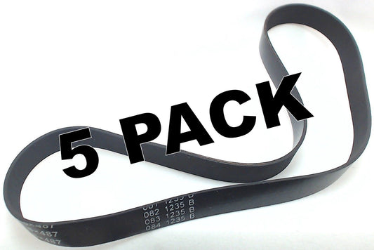 5 Pk, Genuine Bissell Total Floors Pet Vacuum Belt, 2031730