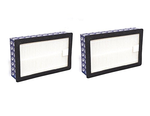 Replacement Part For Part For Proteam Super Half Vac Pleated Exhaust HEPA Filter (2 Filters) # compare to part 107005