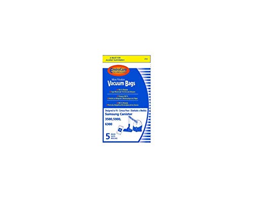 Envirocare. Samsung 3500, 5900 Canister Micro Bags w/Closure - Generic