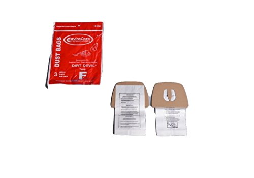 Dirt Devil Canister Type F Bags 3PL # 124SW