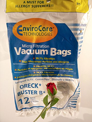 Vacuum Cleaner Bags for Oreck Buster B Bb Housekeeper Compact Canister