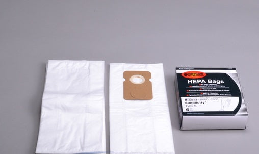 Envirocare Riccar Type B Bags for 8000, 8900 HEPA w/closure