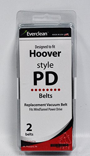 Generic Hoover Wind Tunnel Power Drive Vacuum Belts 2 Pack