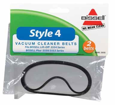 Bissell Vacuum Belt Style 4 For Use With Bissell Carded 2 / Pack