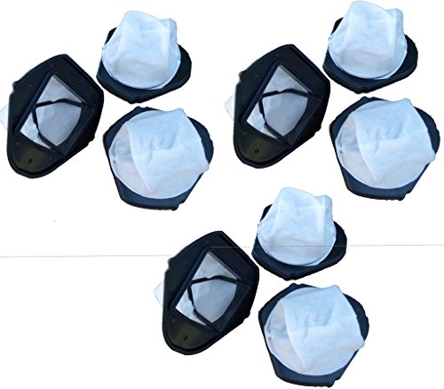 EnviroCare 9 Shark Hand Vac XSB726N Dust Cup Filters Models SV736, SV748, SV738, SV719, SV70, SV90, SV728, SV726