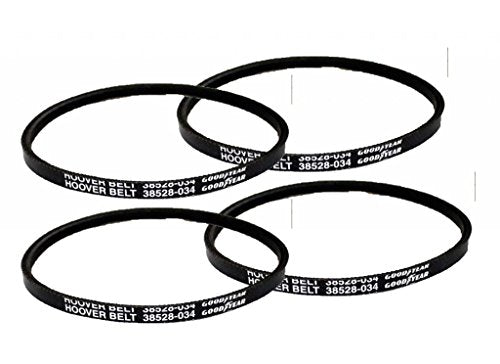 Hoover Wind Tunnel 4 Pack Genuine Replacement V-Belt # H-38528034-4PK